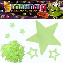 Kit Estrela Grande brilha escuro Fluorescente neon 103 Starm Kit Estrela Grande brilha escuro Fluorescente neon 103 Starm