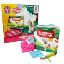 Kit Estrela Super Massa E 1 Livro Unicórnio Encantado Original 1magnus