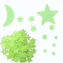 Kit Estrelas Brilha Escuro Fluorescente Neon 108Un Starmania Kit Estrelas Brilha Escuro Fluorescente Neon 108Un Starmania