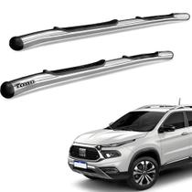Kit Estribo Lateral Track Fiat Toro Ranch 17 a 2026 Cromado
