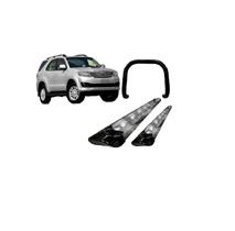 Kit Estribo Perso_quebra Mato S/ Barra Preto Sw4 Até 2015