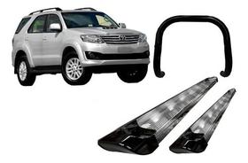 Kit Estribo Perso quebra Mato S/ Barra Preto Sw4 Até 2015