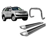 Kit Estribo Personalizado Quebra Mato S/Barra Cromado SW4 até 2015 Kit Estribo Personalizado Quebra Mato S/Barra Cromado SW4 até 2015