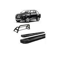 Kit Estribo, Santo Antonio H2 Amarok Cab Dupla Preto