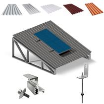 Kit Estrutura Suporte Linha C 01 Placa Solar Viga Metálica