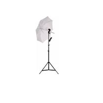 Kit Estúdio 1x Sombrinha Branca c/ Soquete E27 + 1x Led 150W