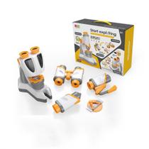 Kit Estudo Biologia Infantil Microscópio Binoculos Magnifier Kit Estudo Biologia Infantil Microscópio Binoculos Magnifier