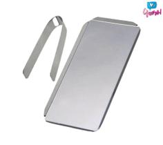 KIt Estufa Megabell ( pinça e bandeja inox)