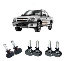 Kit Etech 12000Lm Chevrolet S10 2001/11 Alto Baixo Milha