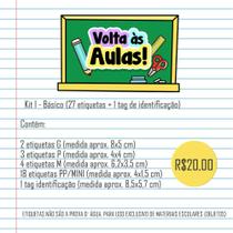 Kit Etiqueta Escolar Personalizada - Mozalle Personalizados Kit Etiqueta Escolar Personalizada - Mozalle Personalizados