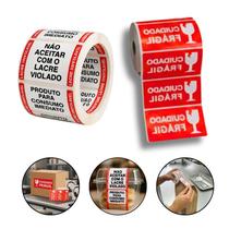 Kit Etiqueta Frágil 500 Un Lacre Inviolável 1000 Un Delivery Kit Etiqueta Frágil 500 Un Lacre Inviolável 1000 Un Delivery