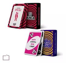 Kit Eu Nunca + Uno Do Maau Kit Eu Nunca + Uno Do Maau