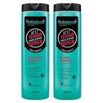 Kit Eu Tenho A Força Shampoo + Condicionador 300ml Bothanico Kit Eu Tenho A Força Shampoo + Condicionador 300ml Bothanico