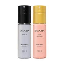Kit Eudora Casal Feminino masculino Club 6 Diva Esplêndida (2 Produtos) Kit Eudora Casal Feminino masculino Club 6 Diva Esplêndida (2 Produtos)