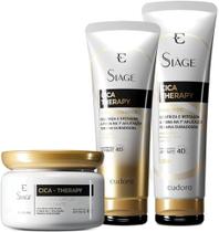 Kit Eudora CICA-THERAPY (Shampoo 250ml+máscara 250g+condicionador 200ml) Kit Eudora CICA-THERAPY (Shampoo 250ml+máscara 250g+condicionador 200ml)