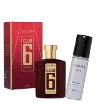 kit Eudora Club 6 Spotlight Colonia Masc 95ml+ Body Spray 100ML