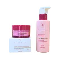 Kit Eudora Niina Secrets Creme Overnight Renovador+Cleasing Oil 100ml