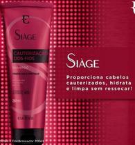 Kit Eudora Siàge Cauterização dos Fios Shampoo 250ml Condicionador 200ml Kit Eudora Siàge Cauterização dos Fios Shampoo 250ml Condicionador 200ml