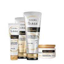 Kit Eudora Siàge Cica Therapy Home Care Leave-in (4 produtos) Kit Eudora Siàge Cica Therapy Home Care Leave-in (4 produtos)