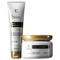 Kit Eudora Siàge Cica-Therapy Máscara E Leave-In 2 Itens Kit Eudora Siàge Cica-Therapy Máscara E Leave-In 2 Itens