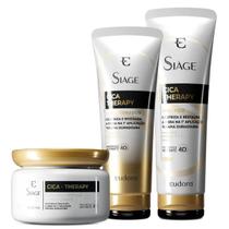 Kit Eudora Siàge Cica Therapy Shampoo Condicionador e Máscara