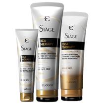 Kit Eudora Siàge Cica-Therapy Shampoo Condicionador Leave-in Kit Eudora Siàge Cica-Therapy Shampoo Condicionador Leave-in