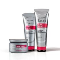 Kit Eudora Siàge Glow Expert Shampoo + Condicionador + Máscara