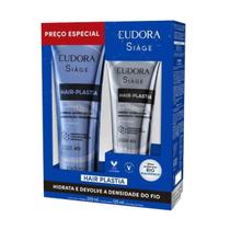Kit Eudora Siàge Hair-Plastia Shampoo 250ml + Condicionador 125ml Kit Eudora Siàge Hair-Plastia Shampoo 250ml + Condicionador 125ml