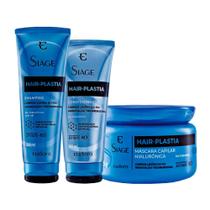 Kit Eudora Siáge Hair Plastia - Shampoo e Condicionador e Máscara