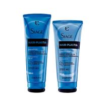 Kit Eudora Siáge Hair Plastia - Shampoo e Condicionador Kit Eudora Siáge Hair Plastia - Shampoo e Condicionador