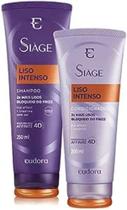 Kit eudora siàge liso intenso shampoo+condicionador
