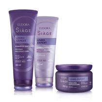 Kit Eudora Siàge Loiro Expert Shampoo + Condicionador + Máscara Kit Eudora Siàge Loiro Expert Shampoo + Condicionador + Máscara