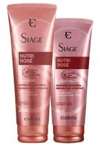 Kit Eudora Siàge Nutri Rosé para Cabelos com Nutrição Profunda e Brilho Kit Eudora Siàge Nutri Rosé para Cabelos com Nutrição Profunda e Brilho