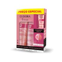 Kit Eudora Siàge Nutri Rosé Shampoo 250ml+Condicionador 125ml+Leave-in 30ml