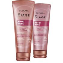Kit Eudora Siàge Nutri Rosé Shampoo 250ml + Condicionador 200ml