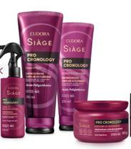 Kit Eudora Siàge Pro Cronology Cronograma Capilar Acelerado 5 ITENS