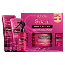 Kit Eudora Siàge Pro Cronology Cronograma Capilar Acelerado - 6 Produtos