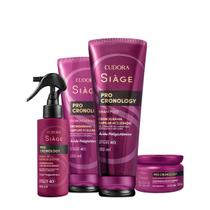 Kit Eudora Siàge Pro Cronology Home Care Leave-in (4 produtos)