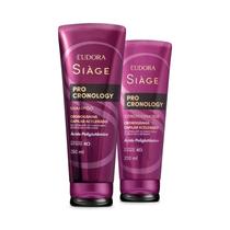 Kit Eudora Siàge Pro Cronology: Shampoo 250ml + Condicionador 200ml