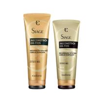 Kit Eudora Siáge Reconstrói os Fios 4D - Shampoo e Condicionador Kit Eudora Siáge Reconstrói os Fios 4D - Shampoo e Condicionador