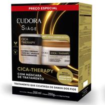 Kit Eudora Siáge Shampoo 250ml + Máscara De Tratamento 200g Cica Therapy