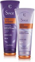 Kit EUDORA SIAGE SHAMPOO E CONDICIONADOR LISO INTENSO DA EUDORA