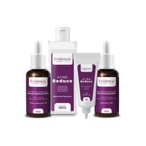 Kit Evidencie Anti-Acne Quarteto Reduce Tipo De Pele Todos Kit Evidencie Anti-Acne Quarteto Reduce Tipo De Pele Todos