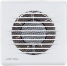 Kit Exaustor Tubo Veneziana Banheiro 100mm Ventilador Axial Cozinha Ventisol 10W Embutir