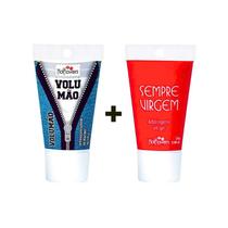 Kit Excitante Masculino Volumão e Adstringente Sempre Virgem Hot Flowers