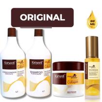 Kit Exclusivo Karseell Shampoo Condicionador Óleo e Mascara