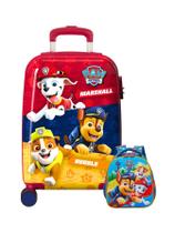 Kit Exclusivo Luxo Patrulha Canina Mala + Lancheira Oficial