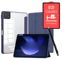 Kit Executivo P/tab Xiaomi Pad 7/7 Pro 11,2 Capa + Pelicula 9D + Caneta Touch Kit Executivo P/tab Xiaomi Pad 7/7 Pro 11,2 Capa + Pelicula 9D + Caneta Touch