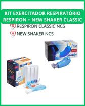 KIT Exercitador Respiratório/ New Shaker Classic