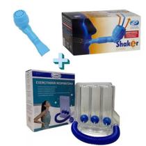 KIT Exercitador Respiratório/ Shaker Classic